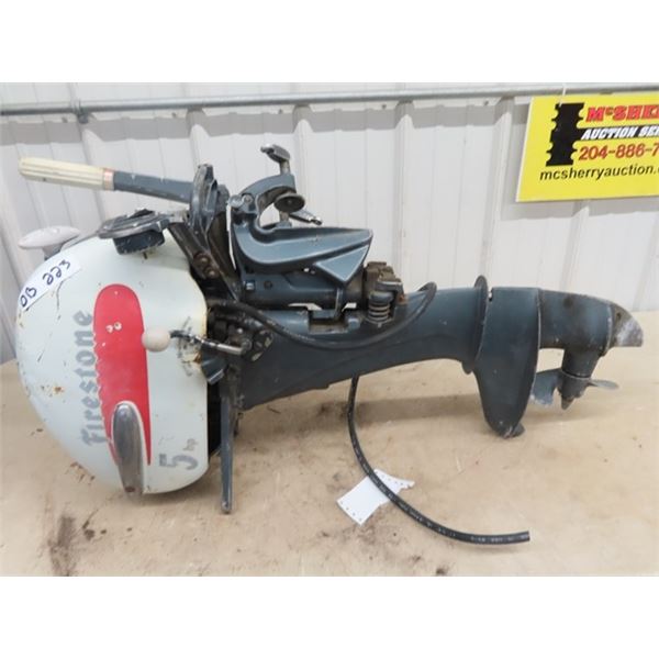Firestone 5 HP Outboard