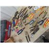 Image 3 : Vise Grips, Pliers, Cutters, Allan Wrenches, & Tool Box