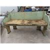 Image 1 : Vintage Painted Bench 25" x 45" x 17"