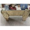Image 3 : Vintage Painted Bench 25" x 45" x 17"
