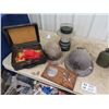 Image 3 : Military Metal Ammo Box, Mining Helmet, Old Building Toy Bricks Plus More!