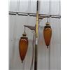 Image 5 : Retro Swag Lamp & 2 Matching Light Fixtures & Pole Lamp
