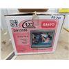 Image 1 : Sanyo Model DSI 3330 13" Color TV, New Old Stock in Original Box