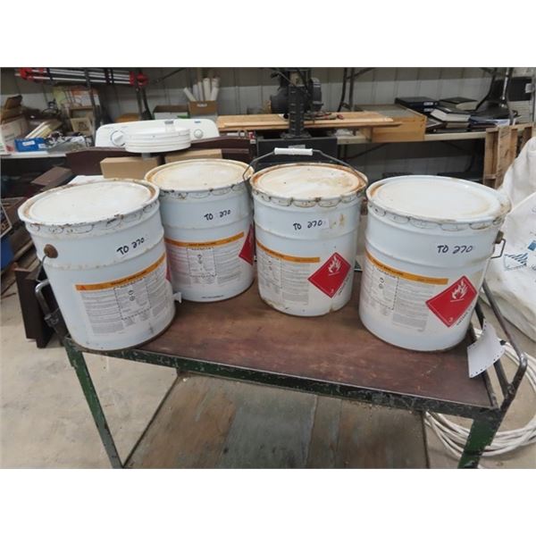 4 - 5 Gal Pails of Sikagard  51140 Lo- Vol Driveway Sealant