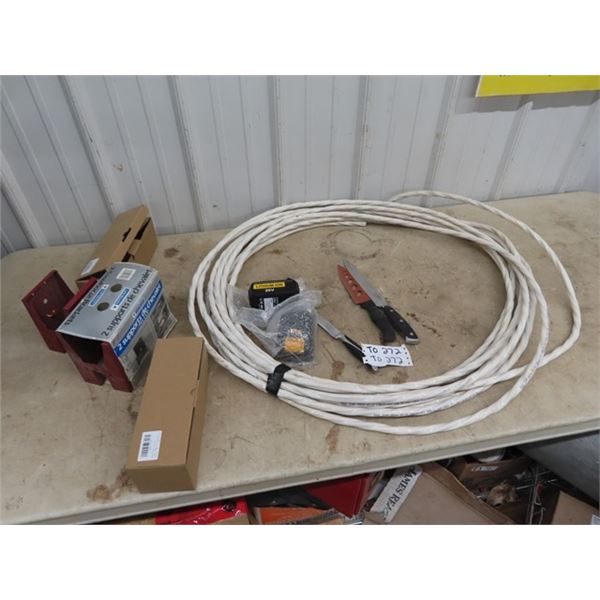 14/.3 Wire, 4 New Lithium Batteies, Plus More!