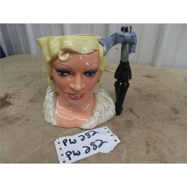 Royal Doulton Toby Mug - May West Celebrity Collection 1982 - Exec Condition