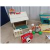 Image 3 : Fisher Price Toys - Airport, Piggy, School House, & Camera