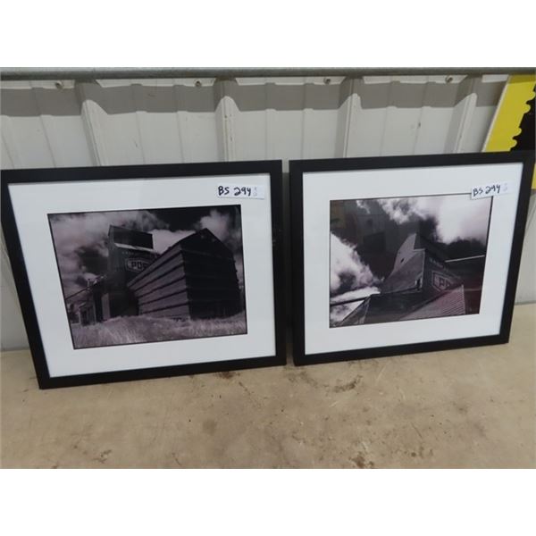 2 Framed Sask Pool Pictures