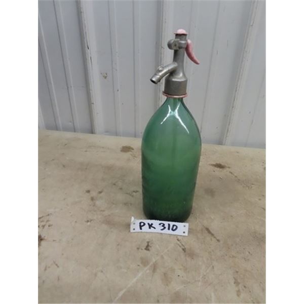 Dr Pepper Fountain Selzer Service Bottle