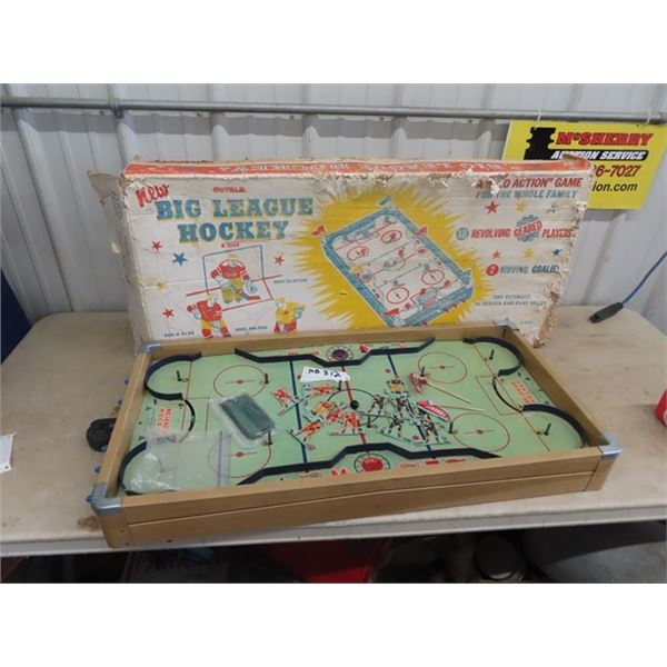 Big League Hockey Rod Game, w Box - All Players & Nets