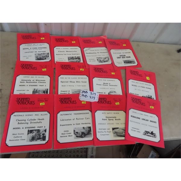 12 -1982 Skinned Knuckles Magazines