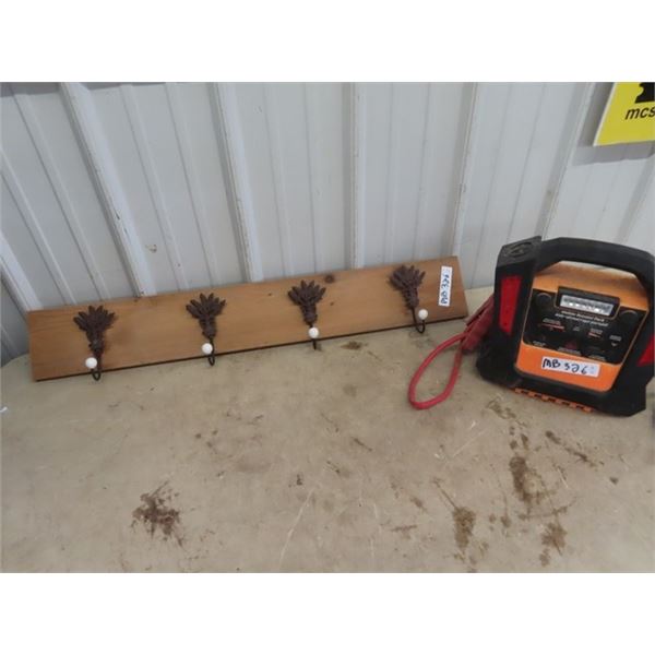 Mobile Booster Pack & Coat Rack