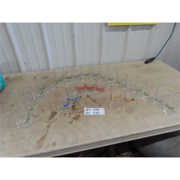 Approx 26 Beer Glasses - Shea, Pilsner, Drewerys & More!