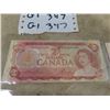 Image 3 : 1973 1 Dollar Canadian Bill, 1-1974 2 Dollar Canadian Bill, & 1986 2 Dollar Canadian Bill