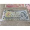 Image 4 : 1973 1 Dollar Canadian Bill, 1-1974 2 Dollar Canadian Bill, & 1986 2 Dollar Canadian Bill