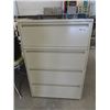 Image 1 : Metal Lateral 4 Drawer Filing Cabinet 52" x 36" x 18"