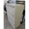 Image 2 : Metal Lateral 4 Drawer Filing Cabinet 52" x 36" x 18"