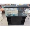 Image 1 : Aquarium & Stand w Accessories Aquarium is 21" x 48" x 12" - Cabinet is 29" x 48" x 12"