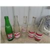 Image 2 : 10 Old Pop Bottles -7 UP , Coke, Suncrest, Drewery Wynola, & KIK