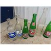 Image 3 : 10 Old Pop Bottles -7 UP , Coke, Suncrest, Drewery Wynola, & KIK