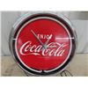 Image 2 : Neon Coca Cola Clock  14" RD