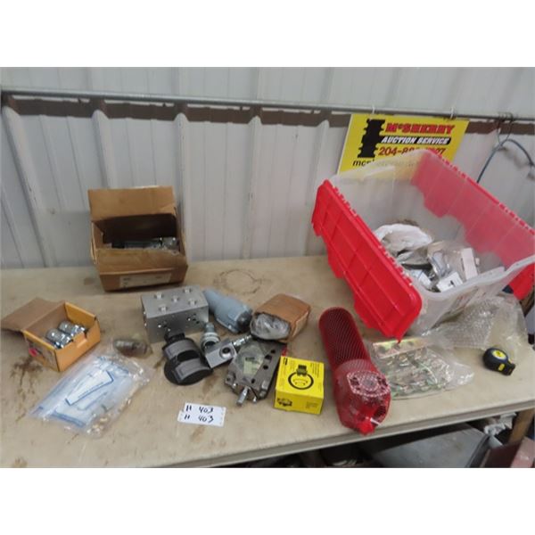 New Hyd Control Fitting, Filters & Pump