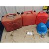 Image 3 : 3 Gas Cans - 2 Shovels, Safety Helmets, Vest, Plus More!