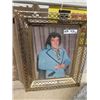 Image 2 : 3 Framed Pictures 1) Elvis 17" x 21" 1) 20" x 24" 1) 17" x 22"