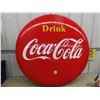 Image 1 : Vintage Porc Coca Cola Button 48" RD