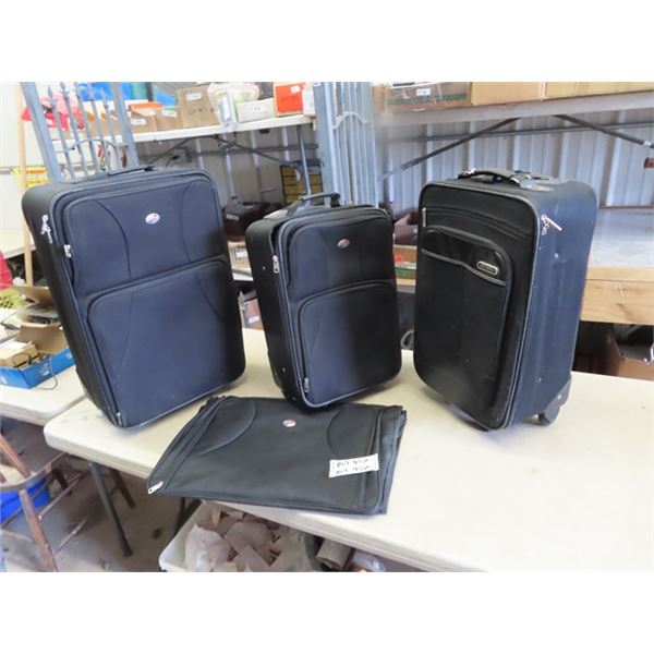 4 Pc Luggage Set - American Tourist