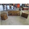 Image 1 : Coffee Table & 2 End Tables 15" x 54" x 20"