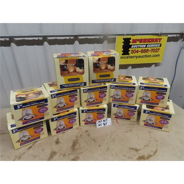 12 New 5" Recessed Lighting Centre