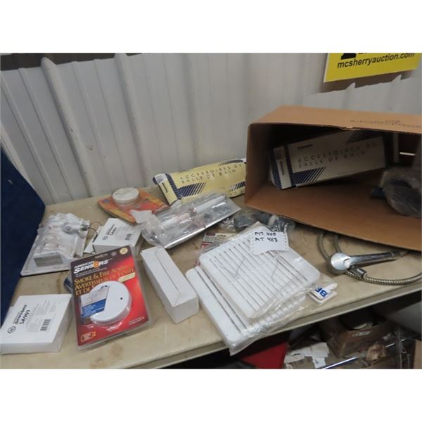 Smoke Alarm & Bathroom Fixtures & Accessories