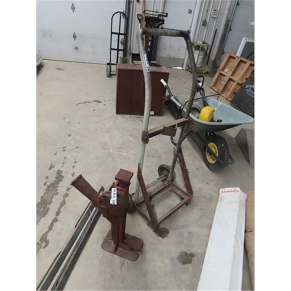 Builiding Jack, Acetylene Cart, &  PCI Truck Box RaIL