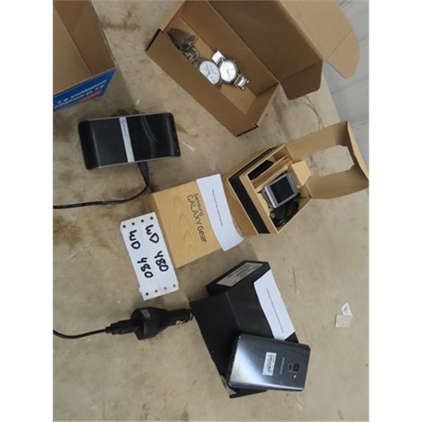 Unlocked & Working Samsung , Galaxy 9 Phone Smart Watch for Android Phones, Blue Ant 54, & 2 Watches