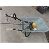 Image 3 : Wheel Barrow, Shepherd Hooks, Weed Eater, Checker Plated Ramp
