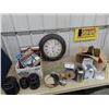 Image 1 : Clock, Picture Frames, Cannister Set, Scale Plus!