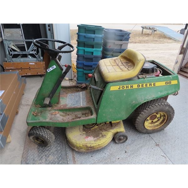 JD 66 Riding Mower - AS IS - FROM ESTATE