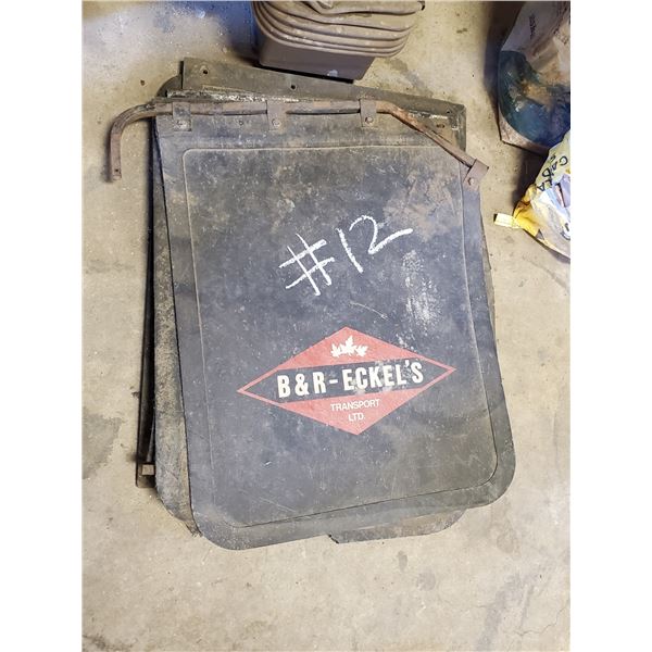 APPROX 8 ASSORTED MUD FLAPS