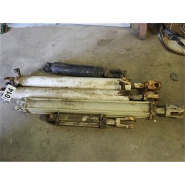 APPROX. 5 HYDRAULIC RAMS