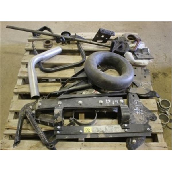 MISC STEEL ON PALLET, PUMP