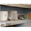 Image 1 : BALANCE ON SHELF OF OIL FILTERS, ELECTRIC MOTORS, CHAIN, PARTS