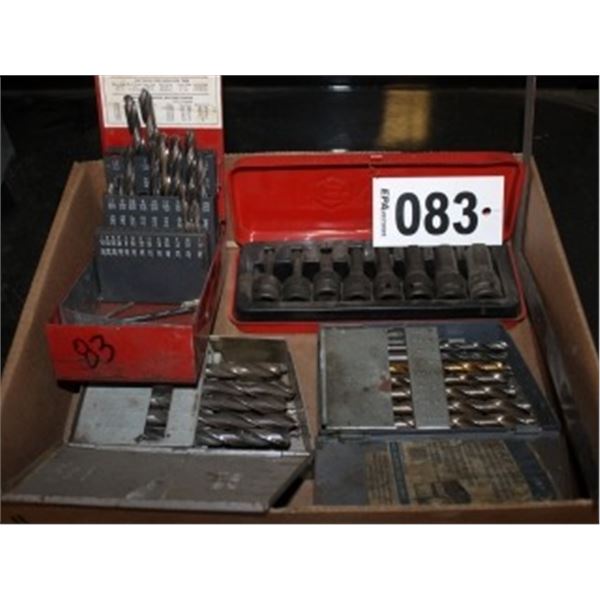 ASST DRILL BITS & ALLEN SOCKETS