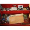 Image 2 : 6 DRAWER TOOL BOX C/W VARIOUS TOOLS, NUTS & BOLTS