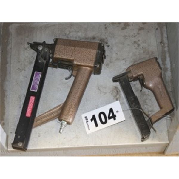 2 AIR STAPLERS