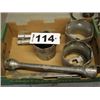 Image 1 : BOX OF AXLE NUT SOCKETS, 3/4" EXTENSIONS