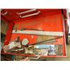 Image 13 : 2 PIECE TOOLBOX C/W CONTENTS - WRENCHES, SCREWDRIVERS, SOCKETS