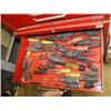 Image 14 : 2 PIECE TOOLBOX C/W CONTENTS - WRENCHES, SCREWDRIVERS, SOCKETS