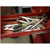 Image 8 : 2 PIECE TOOLBOX C/W CONTENTS - WRENCHES, SCREWDRIVERS, SOCKETS