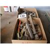 Image 1 : 2 BOXES OF VARIOUS TOOLS & HARDWARE